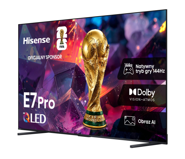 Hisense 100E7S PRO 100" 4K QLED 144 Hz Smart TV Dolby Vision Atmos - 1527277 - zdjęcie 3